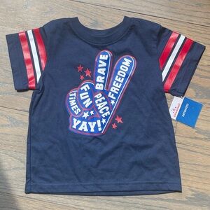 NWT Patriotic Graphic Tee